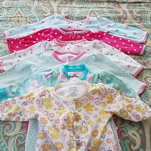 6 baby PJ bundle